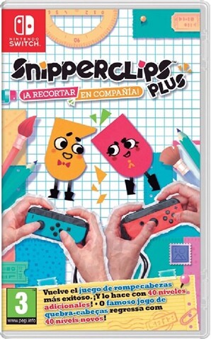 Snipperclips Plus: A Recortar En Compania - USADO